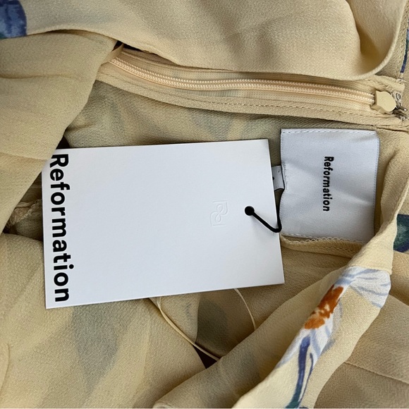 reformation Amelis Floral Midi Dress - Picture 9 of 9